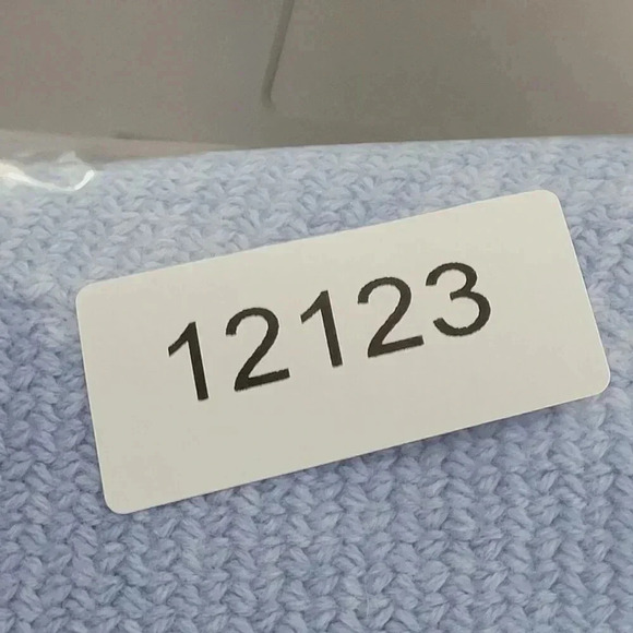 Talbots Light Blue Open Cardigan Sweater Coat M Cotton/Nylon Blend  5CT - Picture 8 of 8